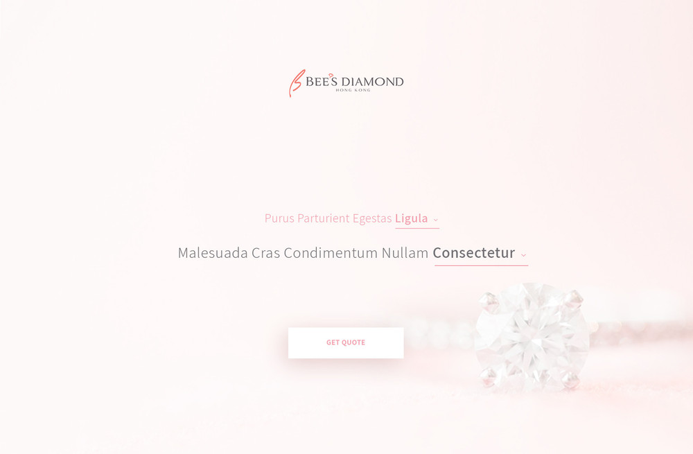 Bee's Diamonds Get a quote page
