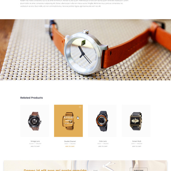 Tacs Watches Products page